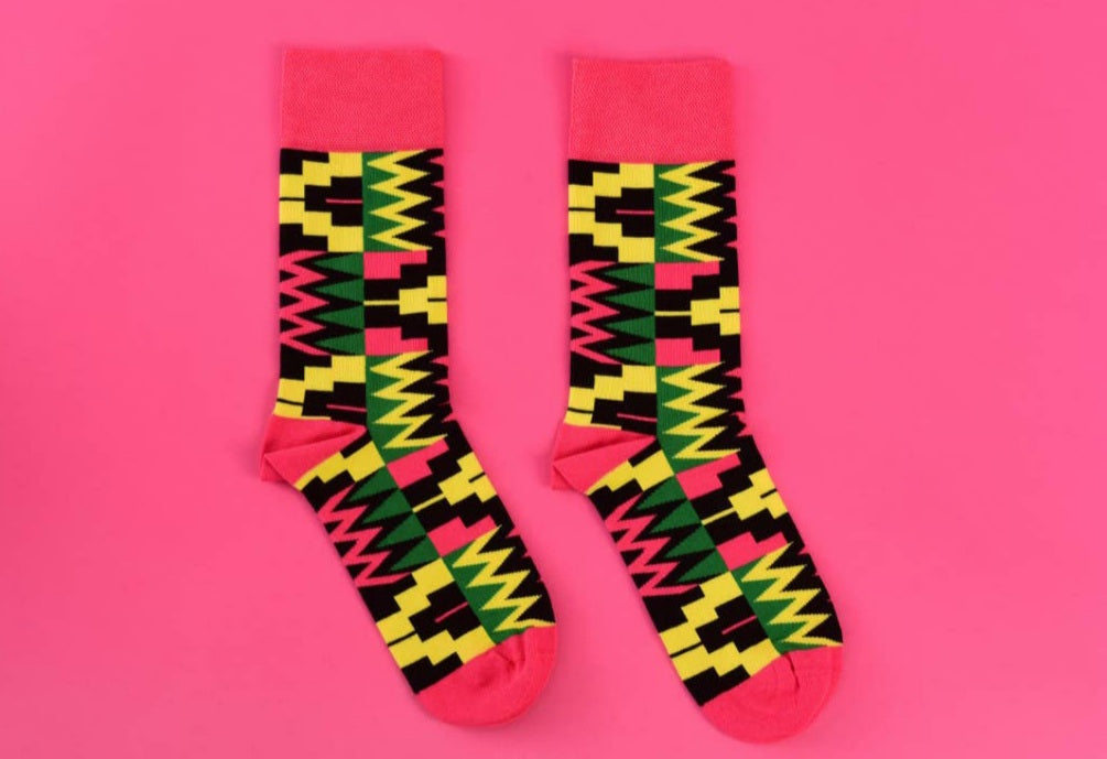 Zion Socks Pink (M)