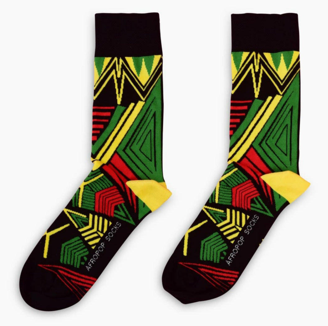 Zulu Black Socks (XL)