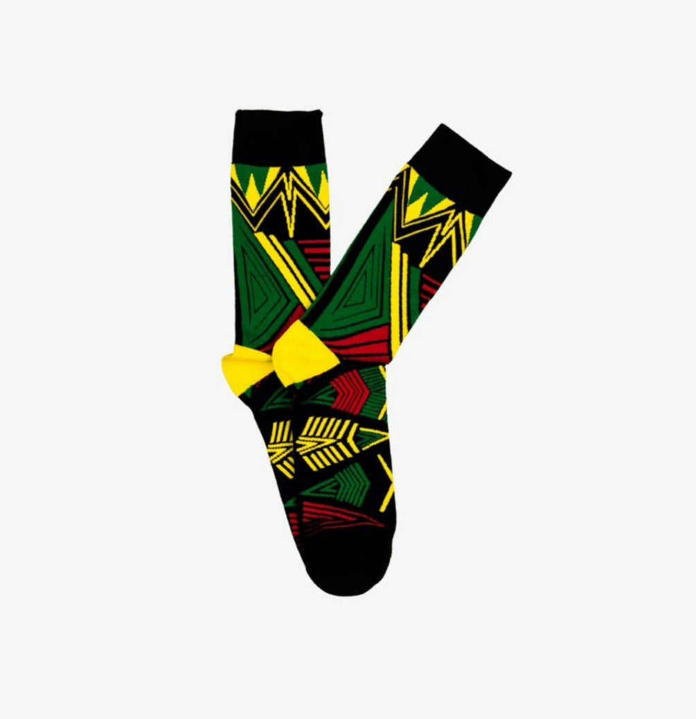 Zulu Black Socks (XL)