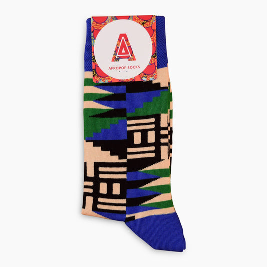 Scholar Socks (Blue)