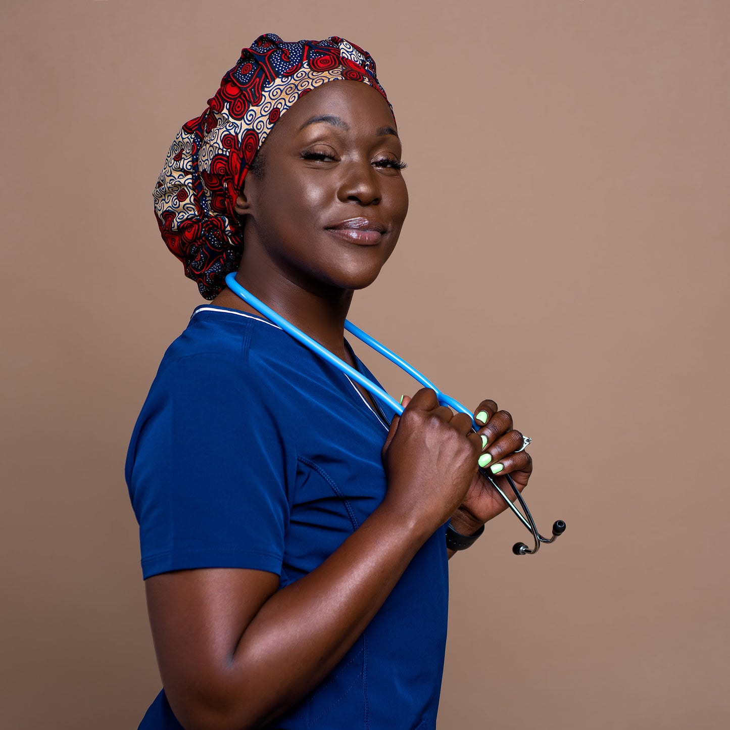 Poppy Bouffant Surgical Cap