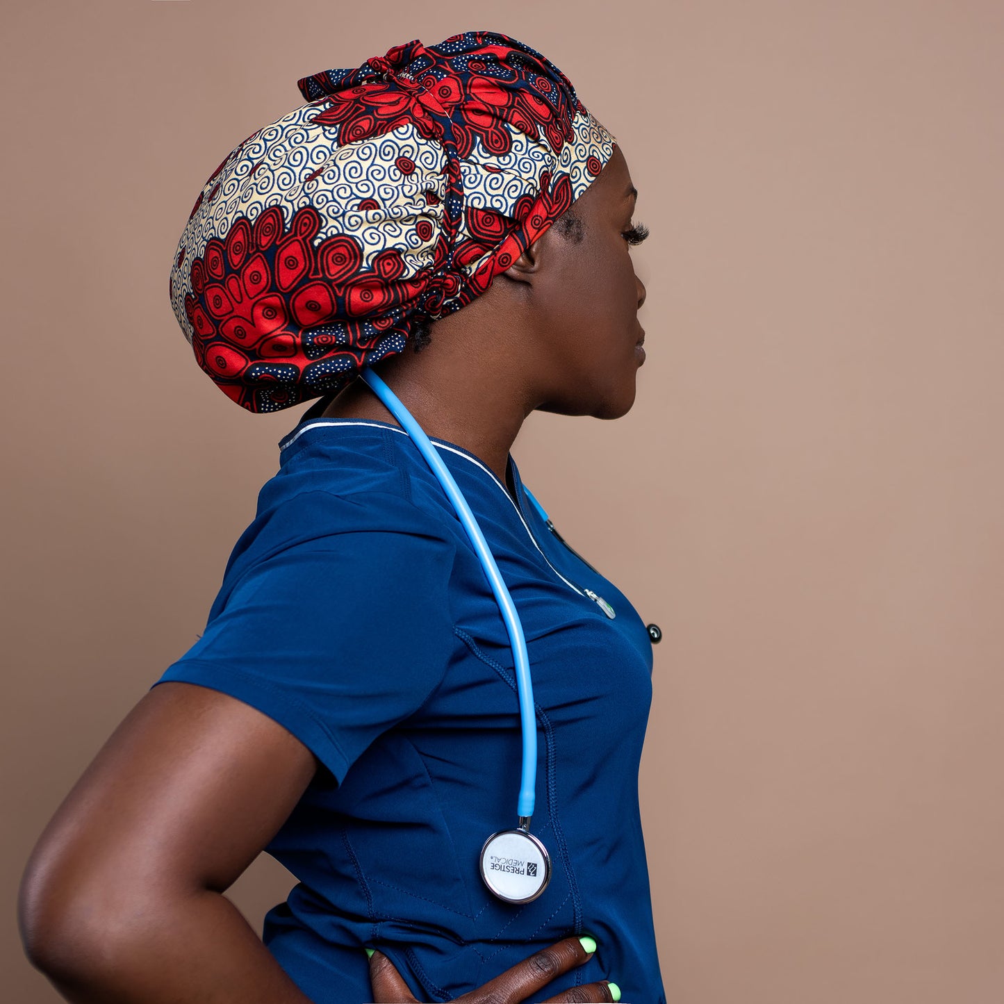 Poppy Bouffant Surgical Cap