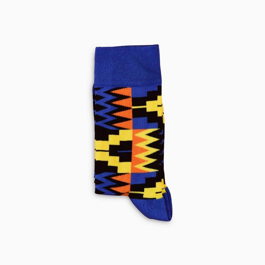 Zion Socks Blue