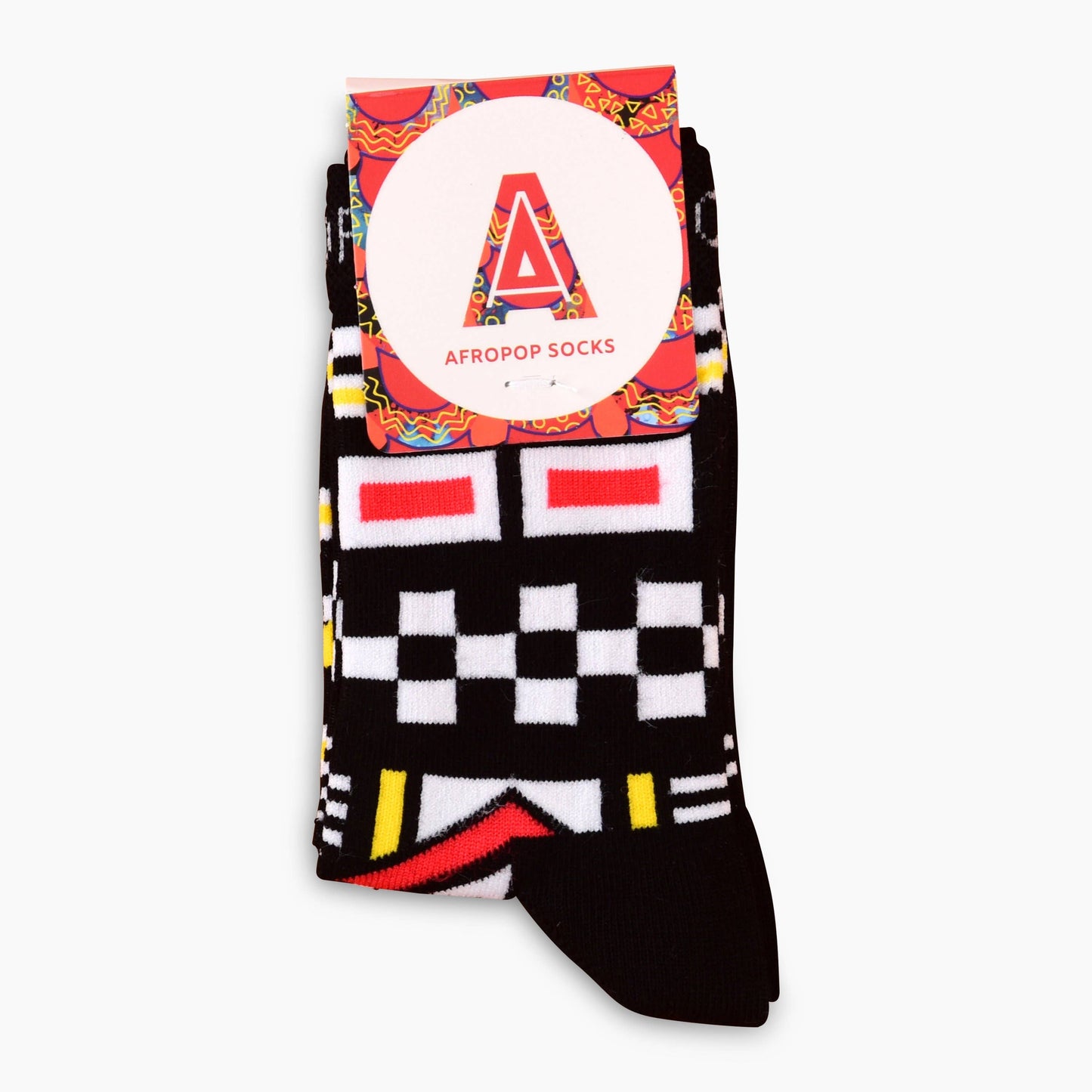 Ndebele Black Socks (L)